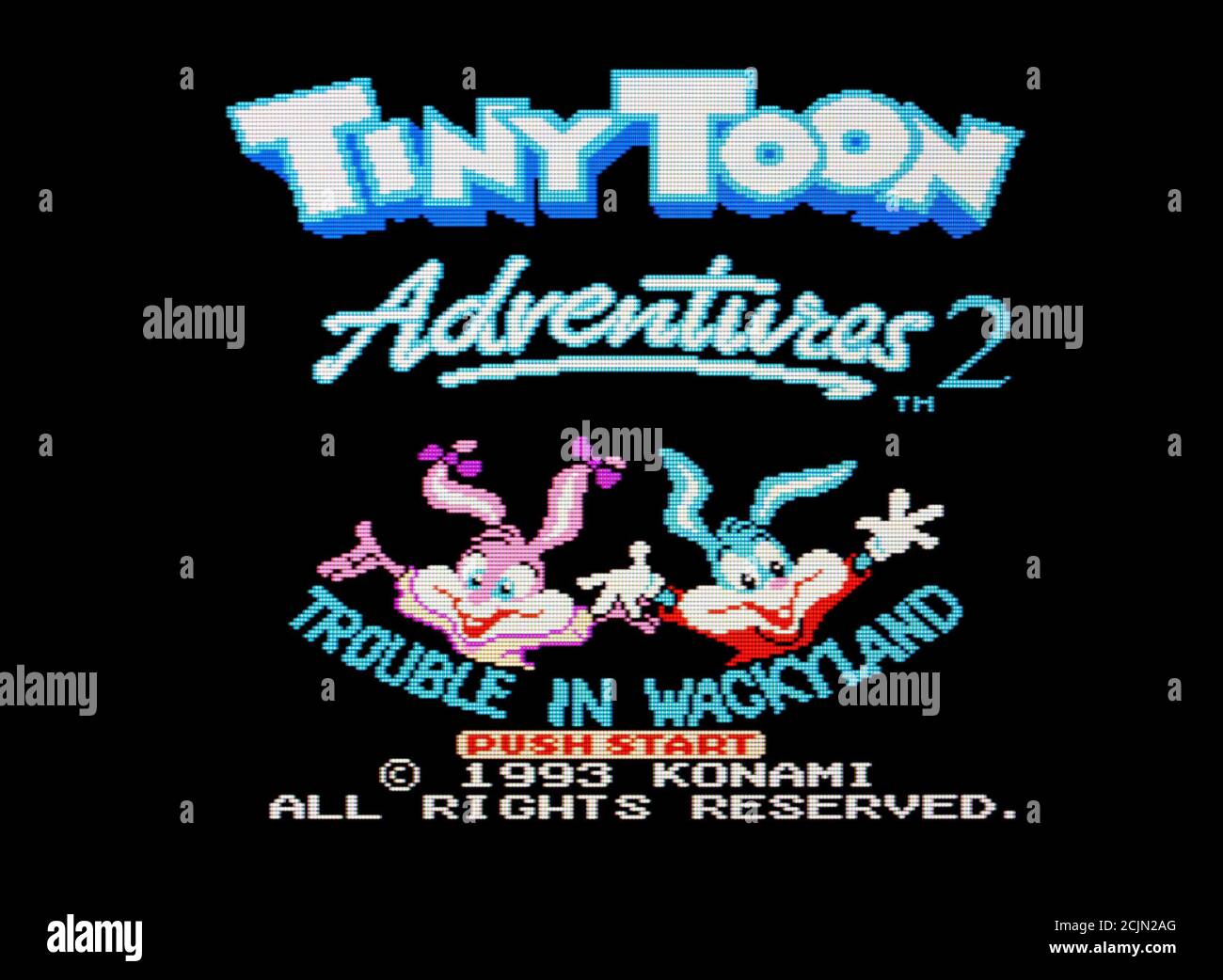 Tiny Toon Adventures 2 - Nintendo Entertainment System - NES Videogame -  Editorial use only Stock Photo - Alamy
