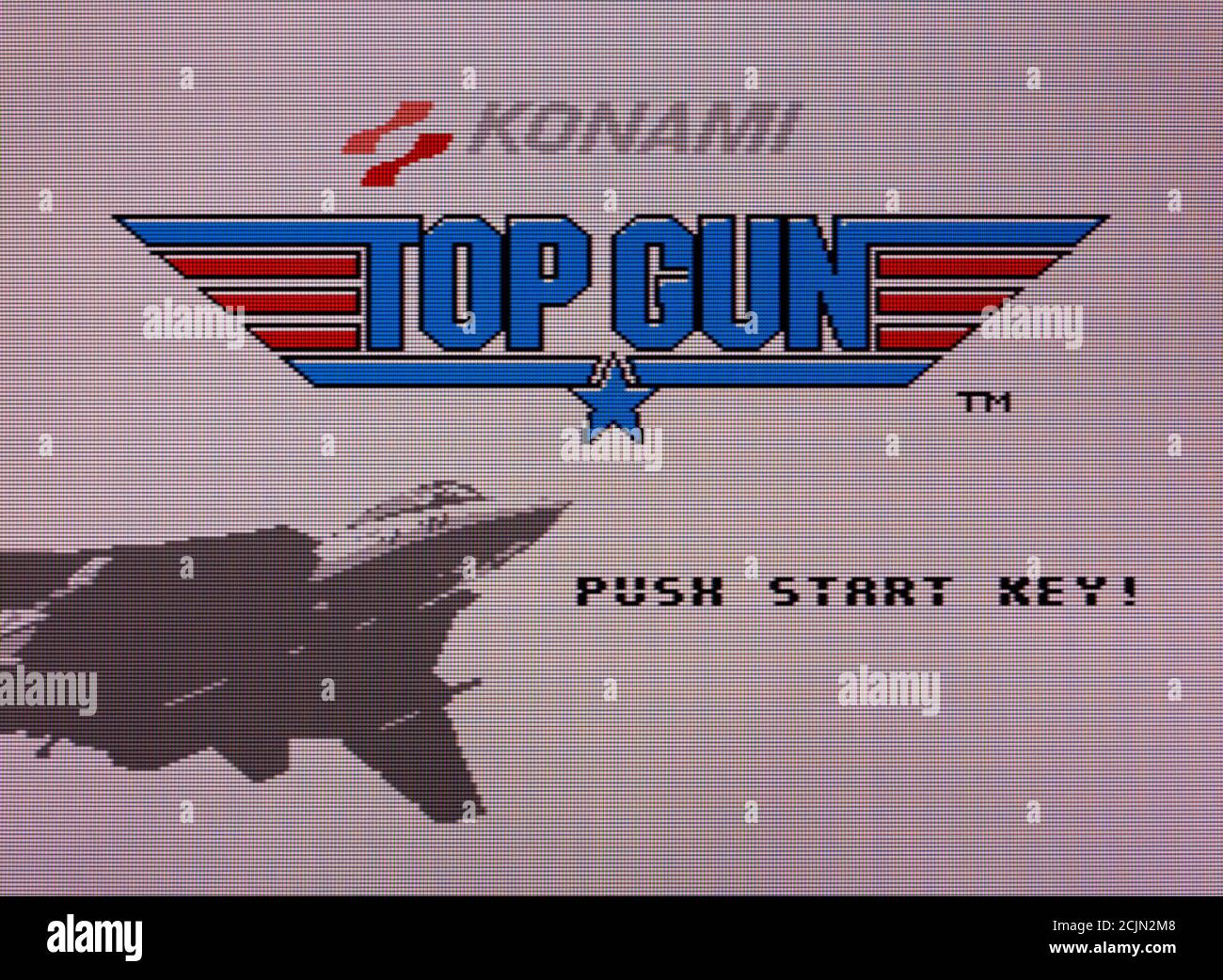Top Gun - Nintendo Entertainment System - NES Videogame - Editorial use  only Stock Photo - Alamy