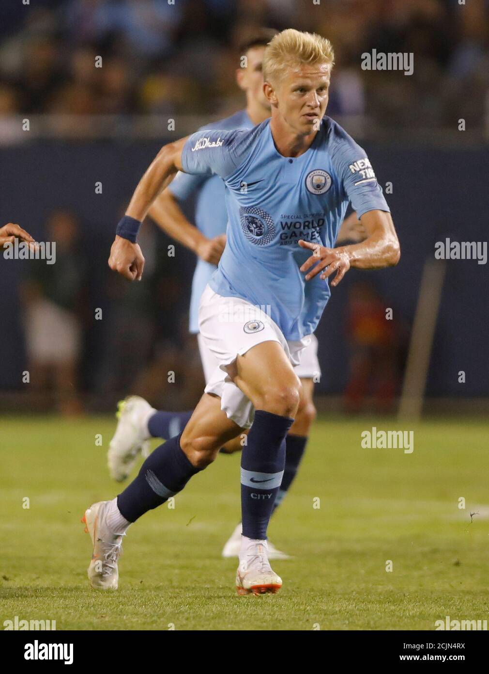 Soccer Football International Champions Cup Manchester City V Borussia Dortmund Soldier Field Chicago Usa July 18 Manchester City S Oleksandr Zinchenko Reuters John Gress Stock Photo Alamy
