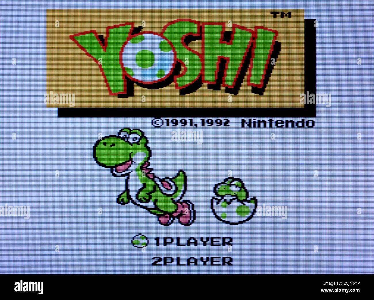 Yoshi - Nintendo Entertainment System - NES Videogame - Editorial use only Stock Photo