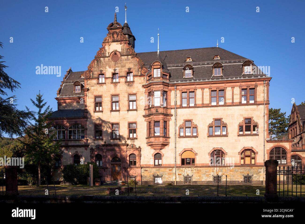 Physics Center in Bad Honnef on the Rhine, Hoelterhoffstift, seat of the German Physical Society (DPG) and the Society of German Natural Scientists an Stock Photo