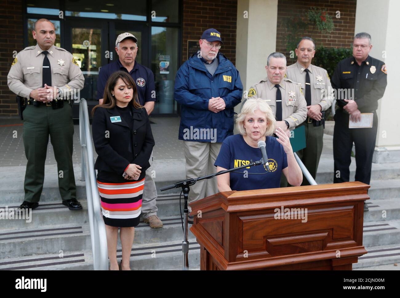 NTSB Board Member, Jennifer Homendy speaks about the helicopter crash