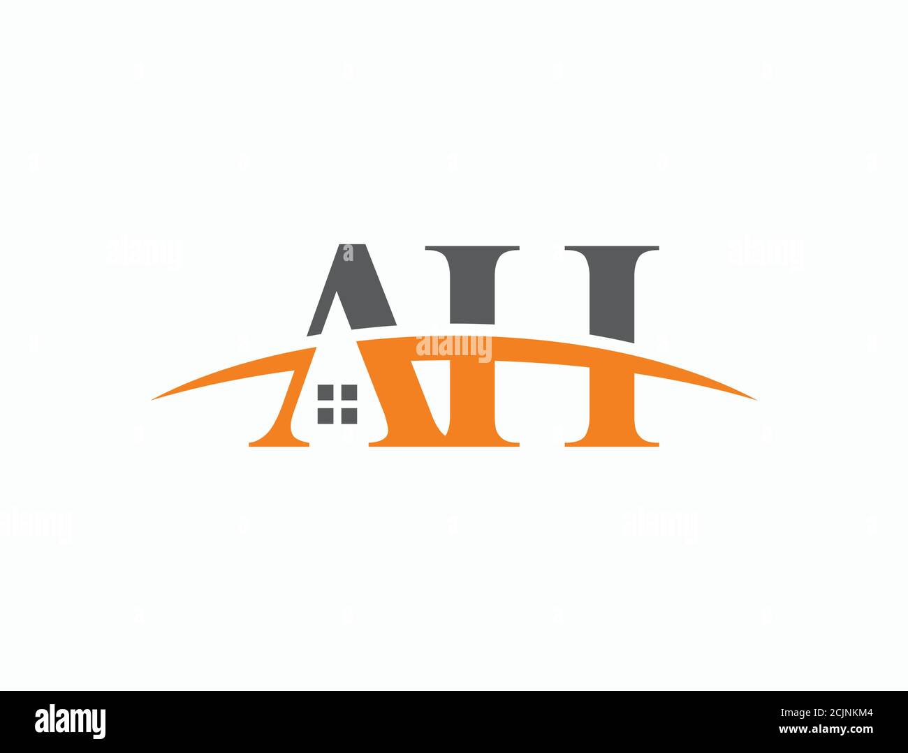 A vector AH monogram letter logo Stock Vector Image & Art - Alamy