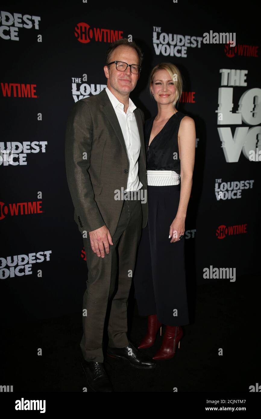 Executive producer Tom McCarthy and his wife Wendy Neale Merry arrive at  the premiere for the
