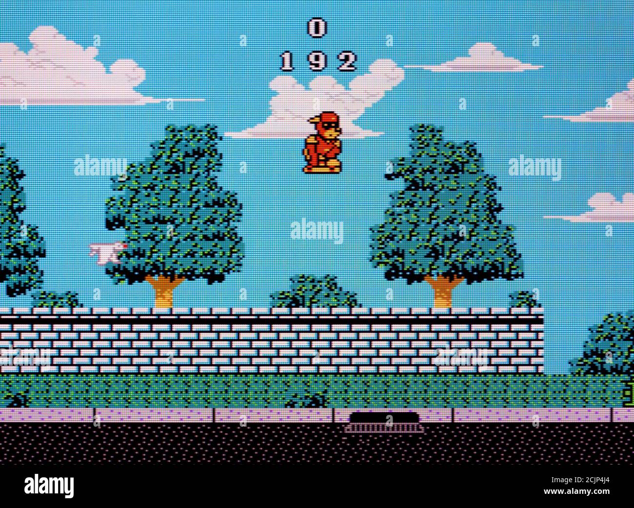 Wally Bear The No Gang Nintendo Entertainment System Nes Videogame Editorial Use Only Stock Photo Alamy