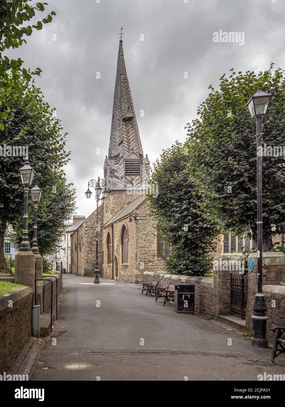 Barnstaple Parish Church, St Peter’s & St Mary Magdalene’s Church. North Devon, UK. Stock Photo