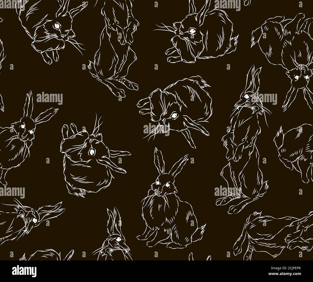 Three rabbits symbol hi-res stock photography and images - Alamy