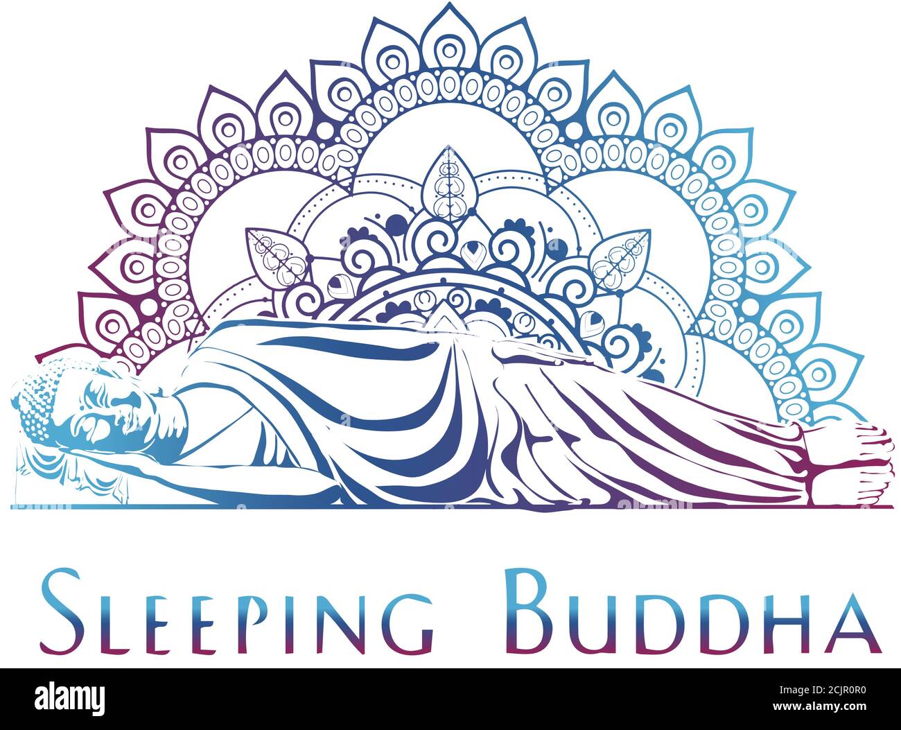 13342 Sleeping Buddha Images Stock Photos  Vectors  Shutterstock