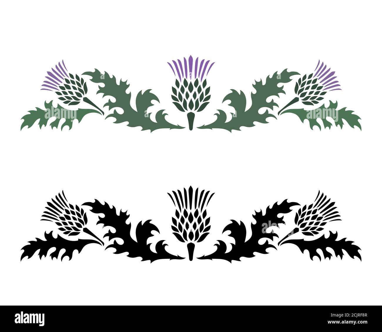 Scottish Thistle Logo