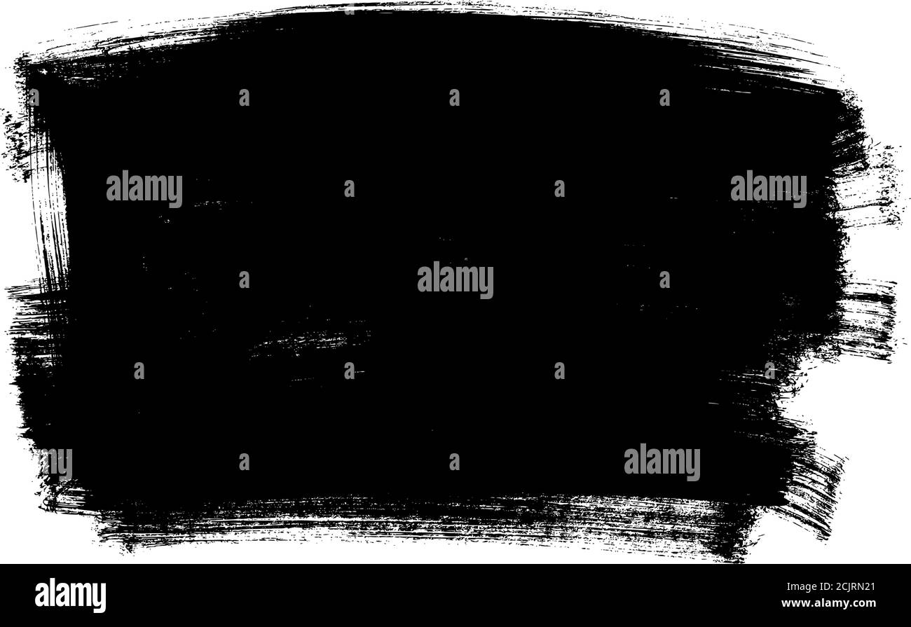 Vector black paint, ink brush stroke shape Stock Vector Image & Art - Alamy