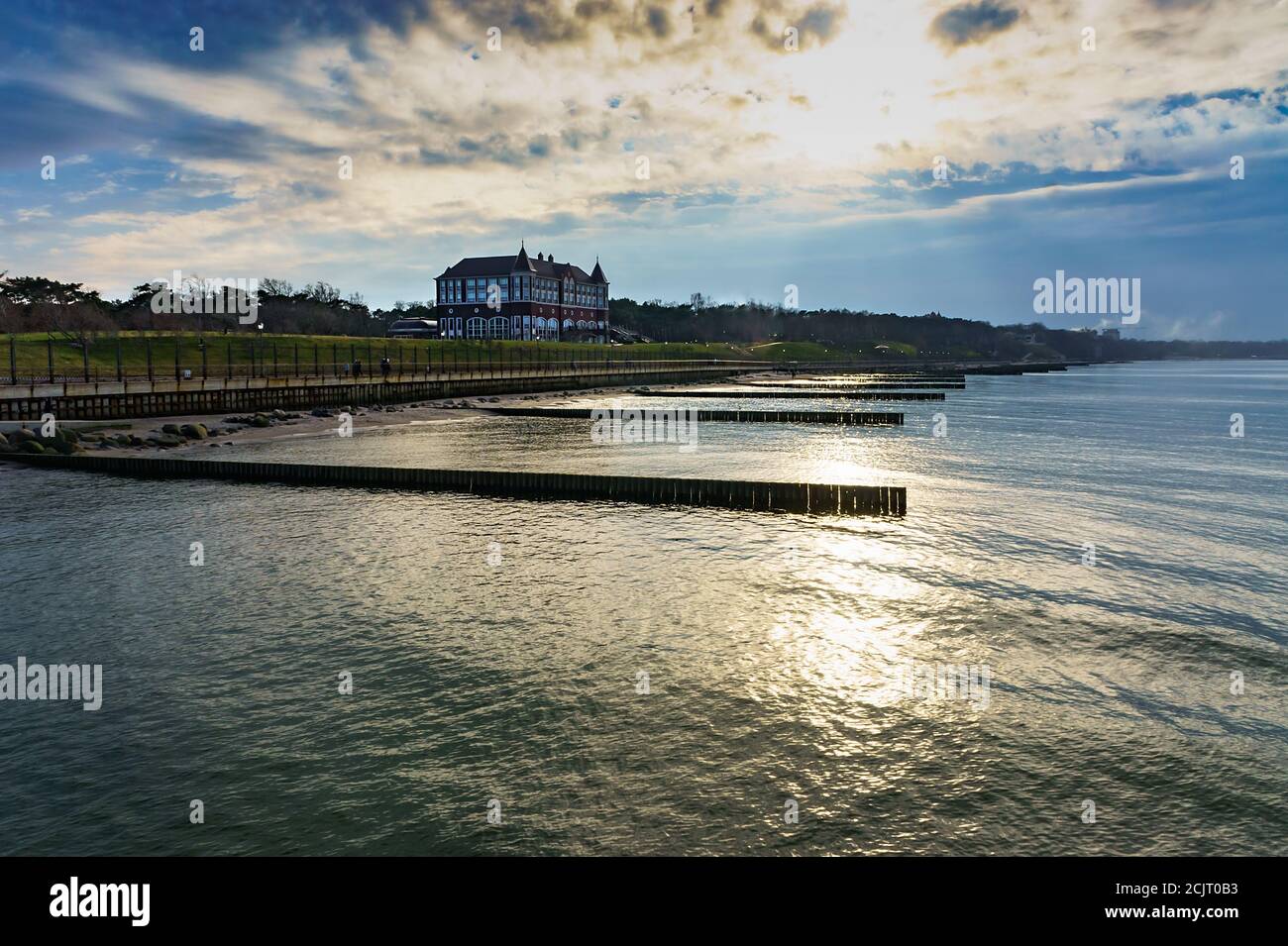 State residence "Yantar" Of the office of the President of the Russian  Federation, Baltic sea, Russia, Kaliningrad region, Pionersky City, March  9, 20 Stock Photo - Alamy