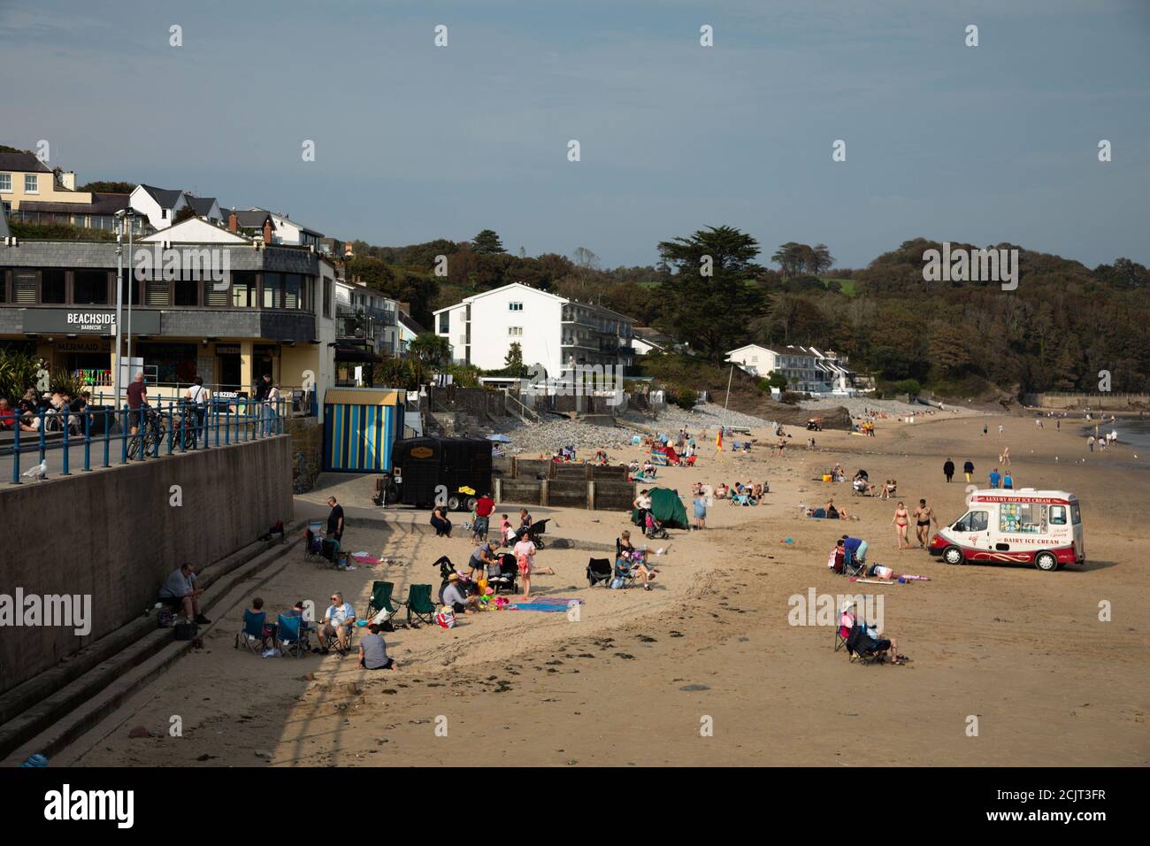 Saundersfoot Pembrokeshire West Wales UK 15 September 2020 UK saundersfoot-pembrokeshire-west-wales-uk-15-september-2020-uk