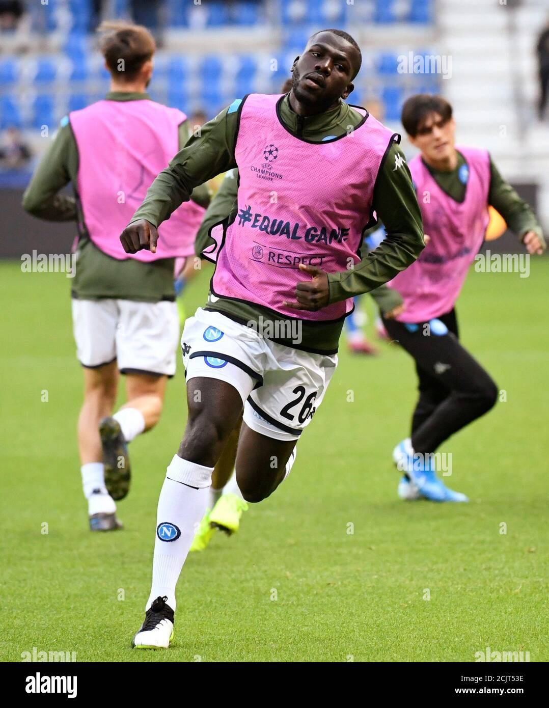 Soccer Football - Champions League - Group E - KRC Genk v Napoli - Luminus  Arena, Genk, Belgium - October 2,