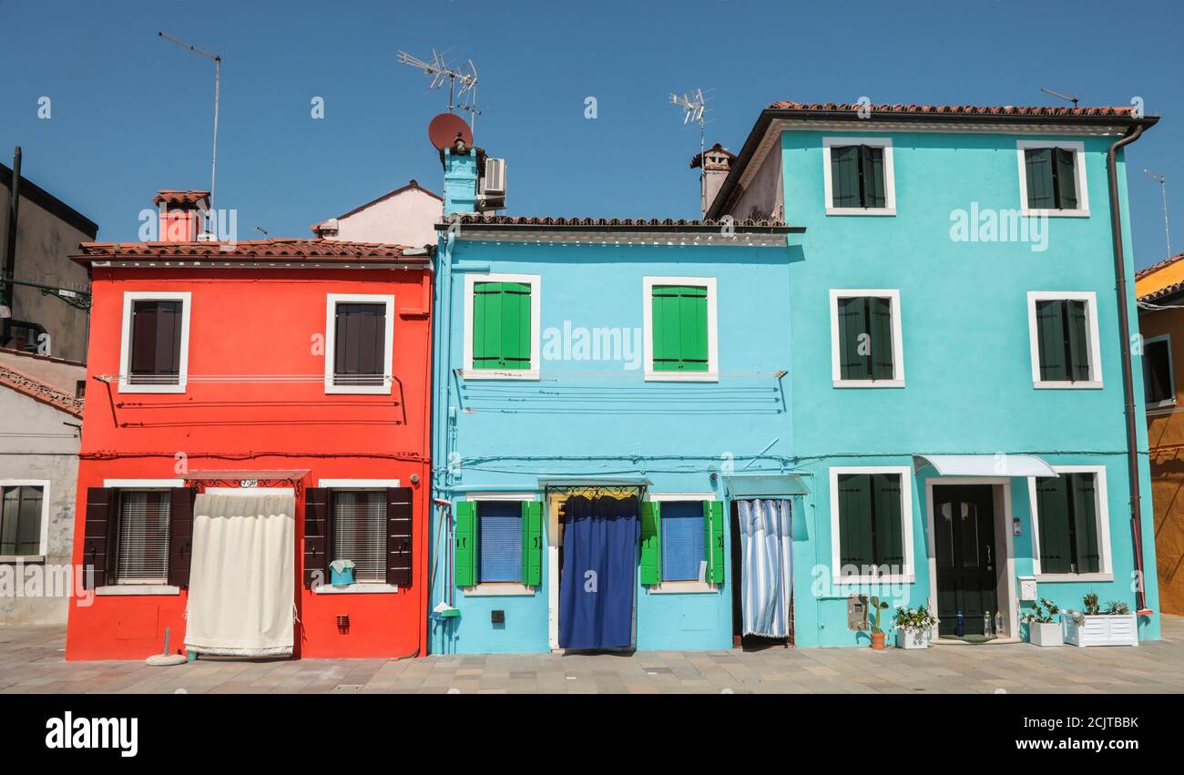 MURANO ISLAND,  VENICE, ITALY Stock Photo