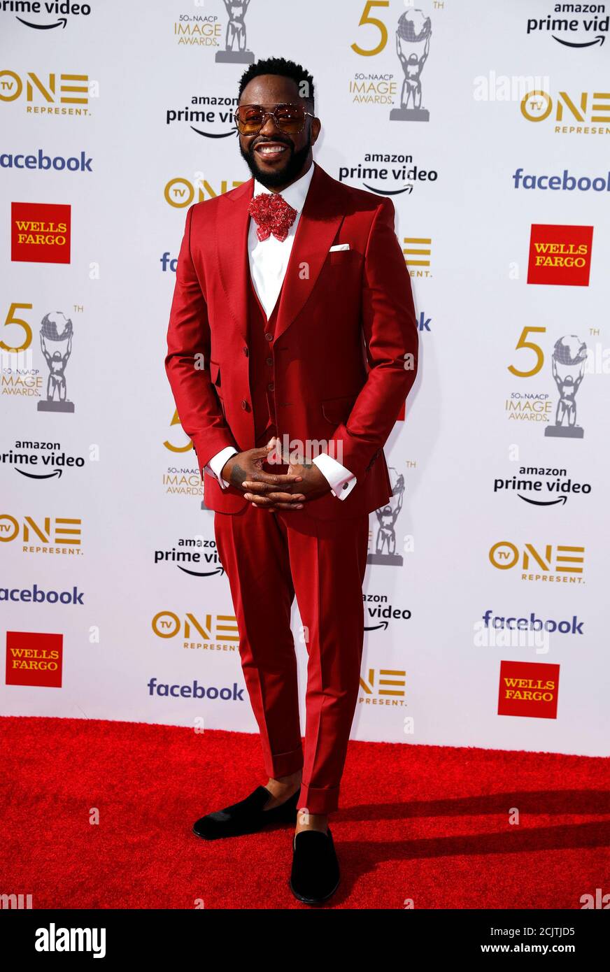 50th Naacp Image Awards Arrivals Los Angeles California U S March 30 19 Raheem Devaughn Reuters Mike Blake Stock Photo Alamy