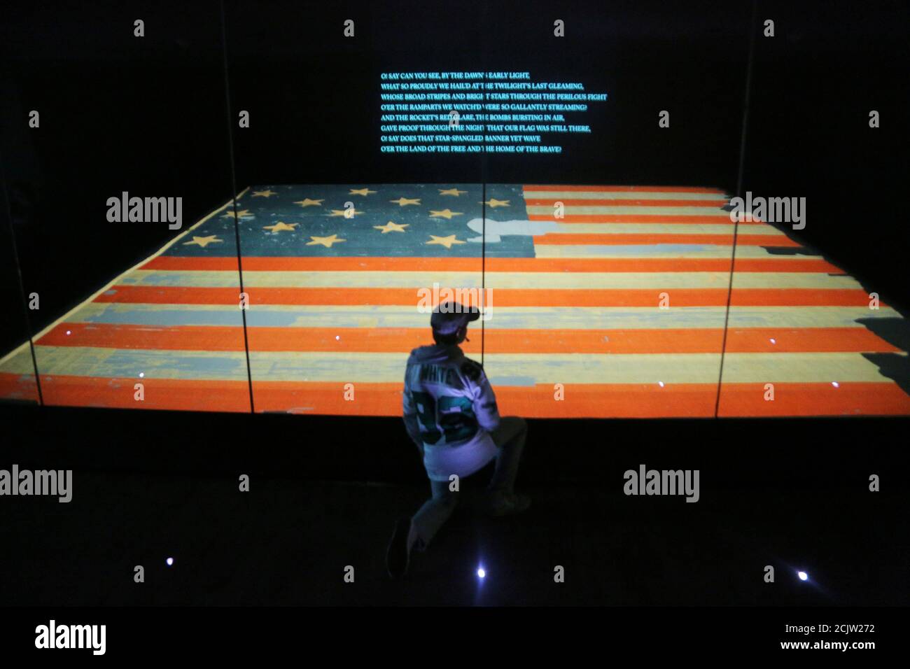 Star spangled banner flag smithsonian hi-res stock photography and