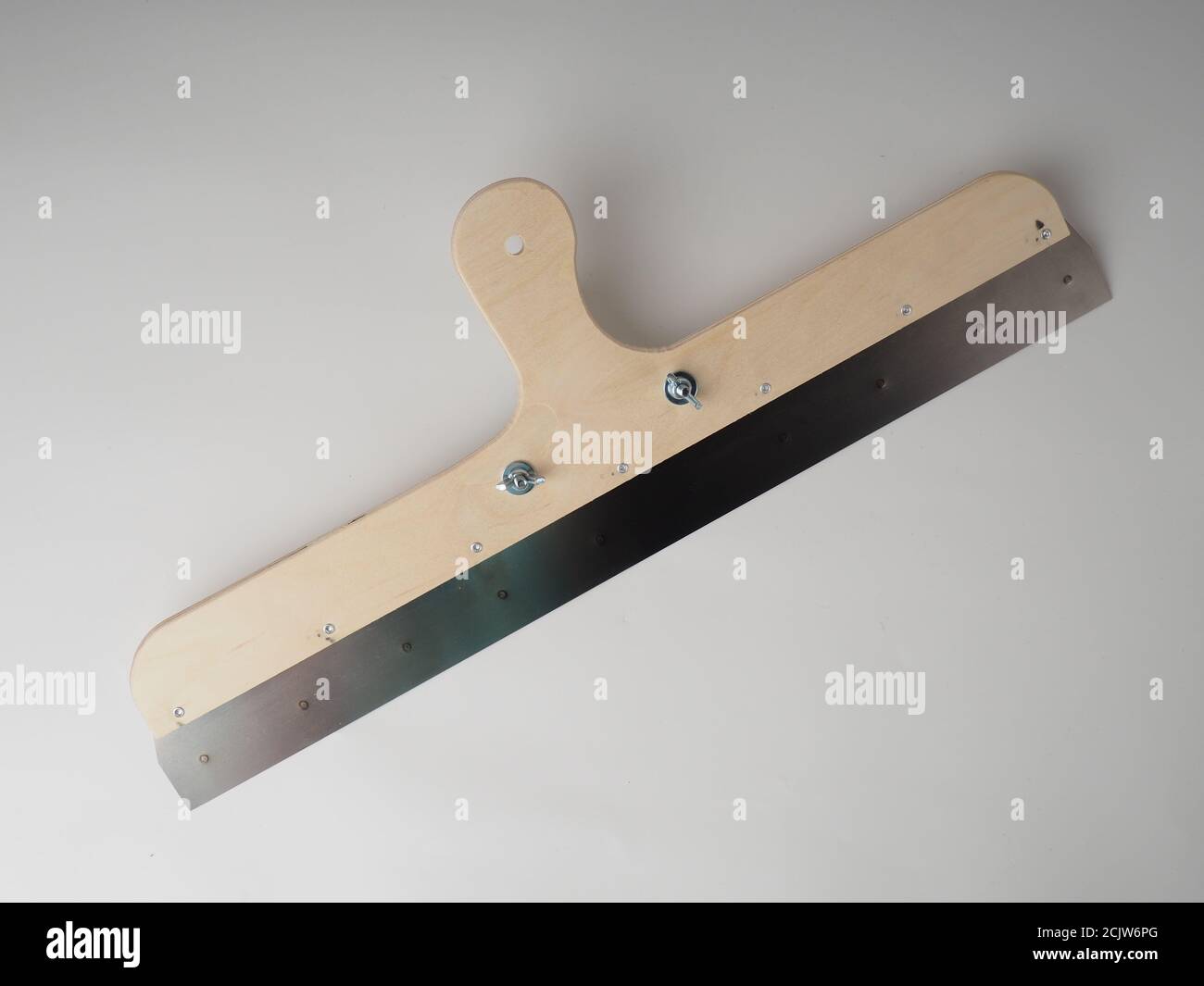 carpet installation tool. comb and trim carpet, tool isolated Stock