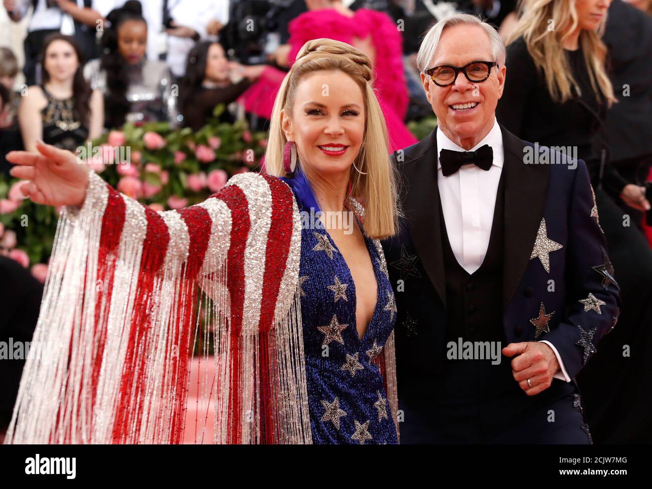 Metropolitan Museum of Art Costume Institute Gala - Met Gala - Camp: Notes  on Fashion- Arrivals - New York City, U.S. – May 6, 2019 - Tommy Hilfiger  and Dee Ocleppo. REUTERS/Andrew Kelly Stock Photo - Alamy