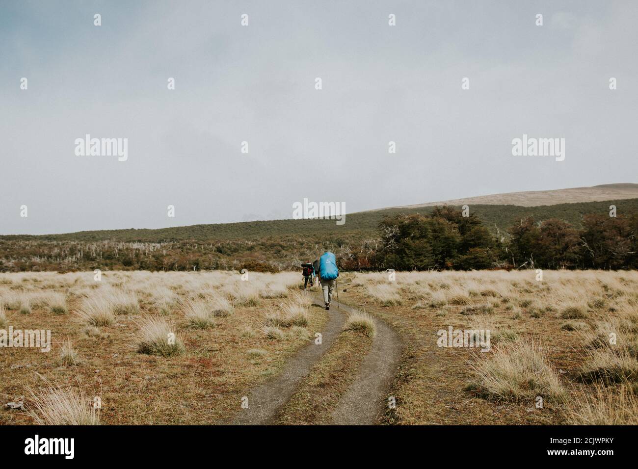 Hiking aroud vuelta al Huemul, El Chalten, Patagonia, Argetina Stock Photo