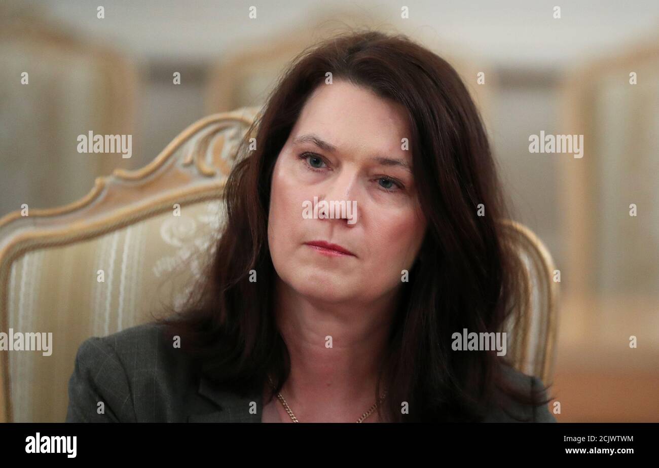 Swedish Foreign Minister Ann Linde Attends A Meeting With Her Russian Counterpart Sergei Lavrov Not Pictured In Moscow Russia February 4 2020 Reuters Evgenia Novozhenina Stock Photo Alamy