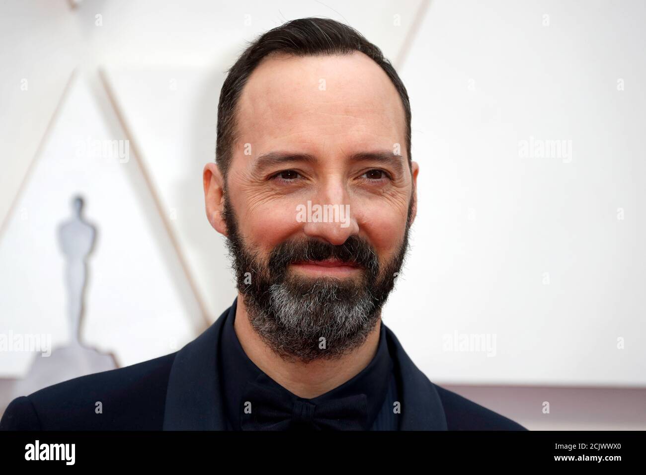 Tony Hale poses on the red carpet during the Oscars arrivals at the 92nd Academy Awards in Hollywood, Los Angeles, California, U.S., February 9, 2020. REUTERS/Eric Gaillard Stock Photo