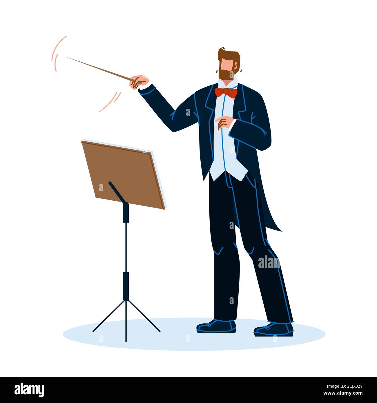Orchestra Conductor Cartoon
