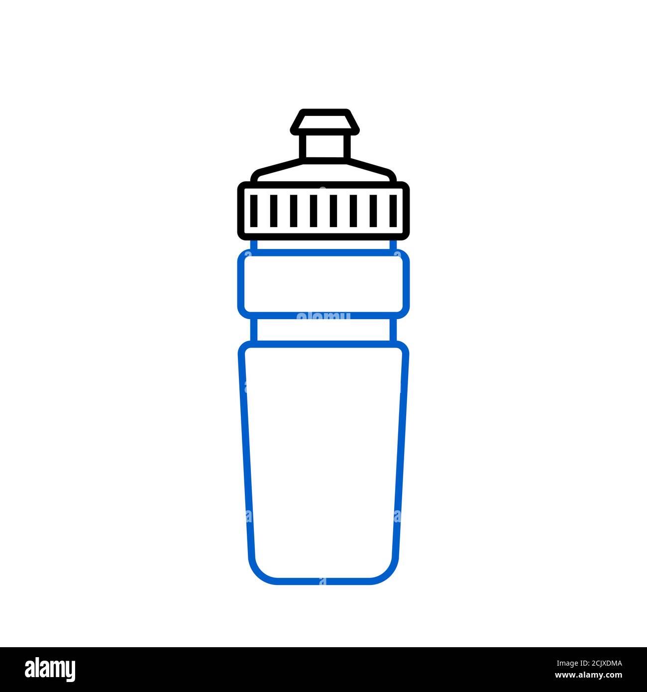 Sports water bottle icon. Flat cartoon style Stock Vector Image & Art -  Alamy