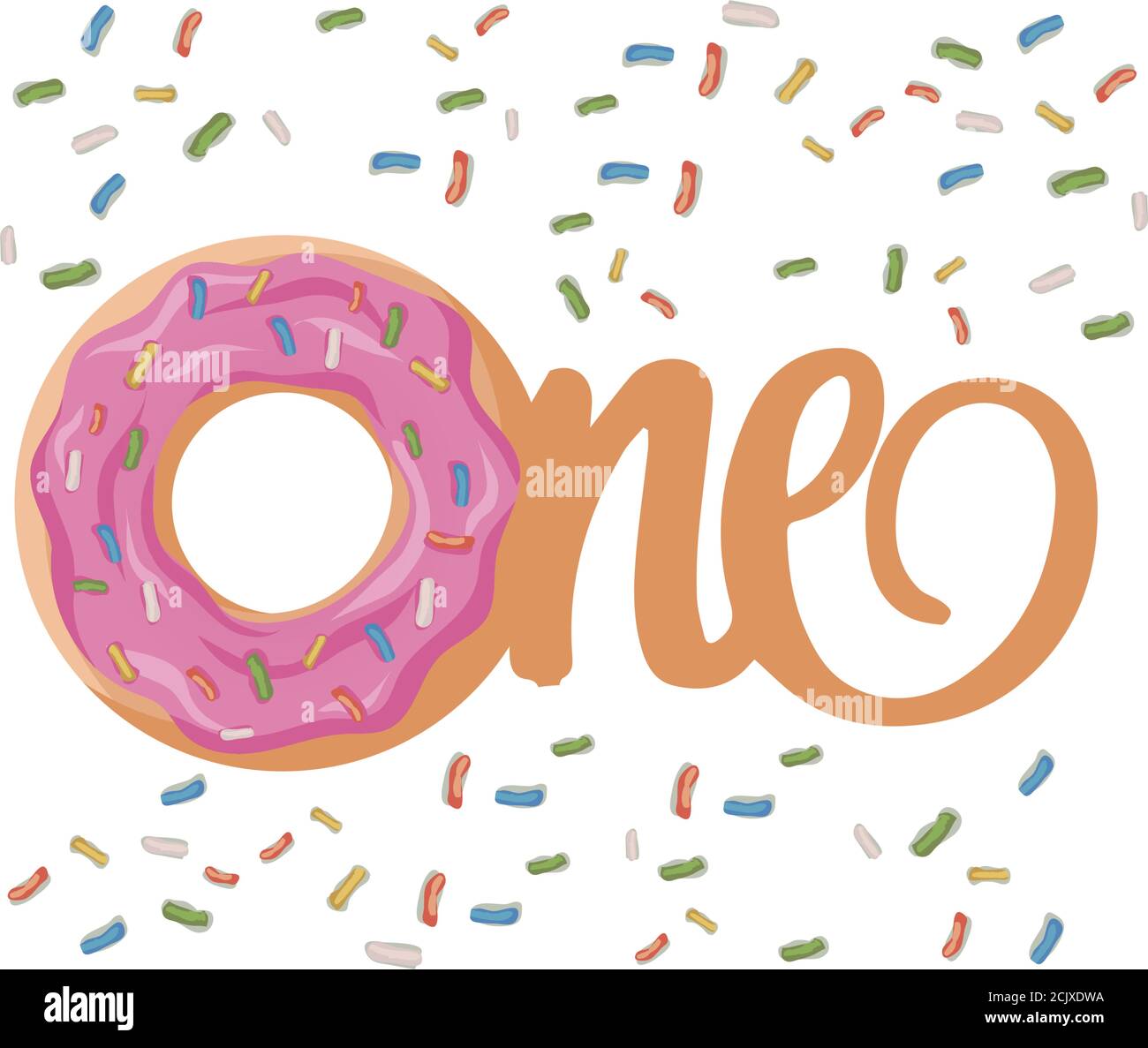 don't worry be happy. Cute print with donut, Donuts and Cup of black