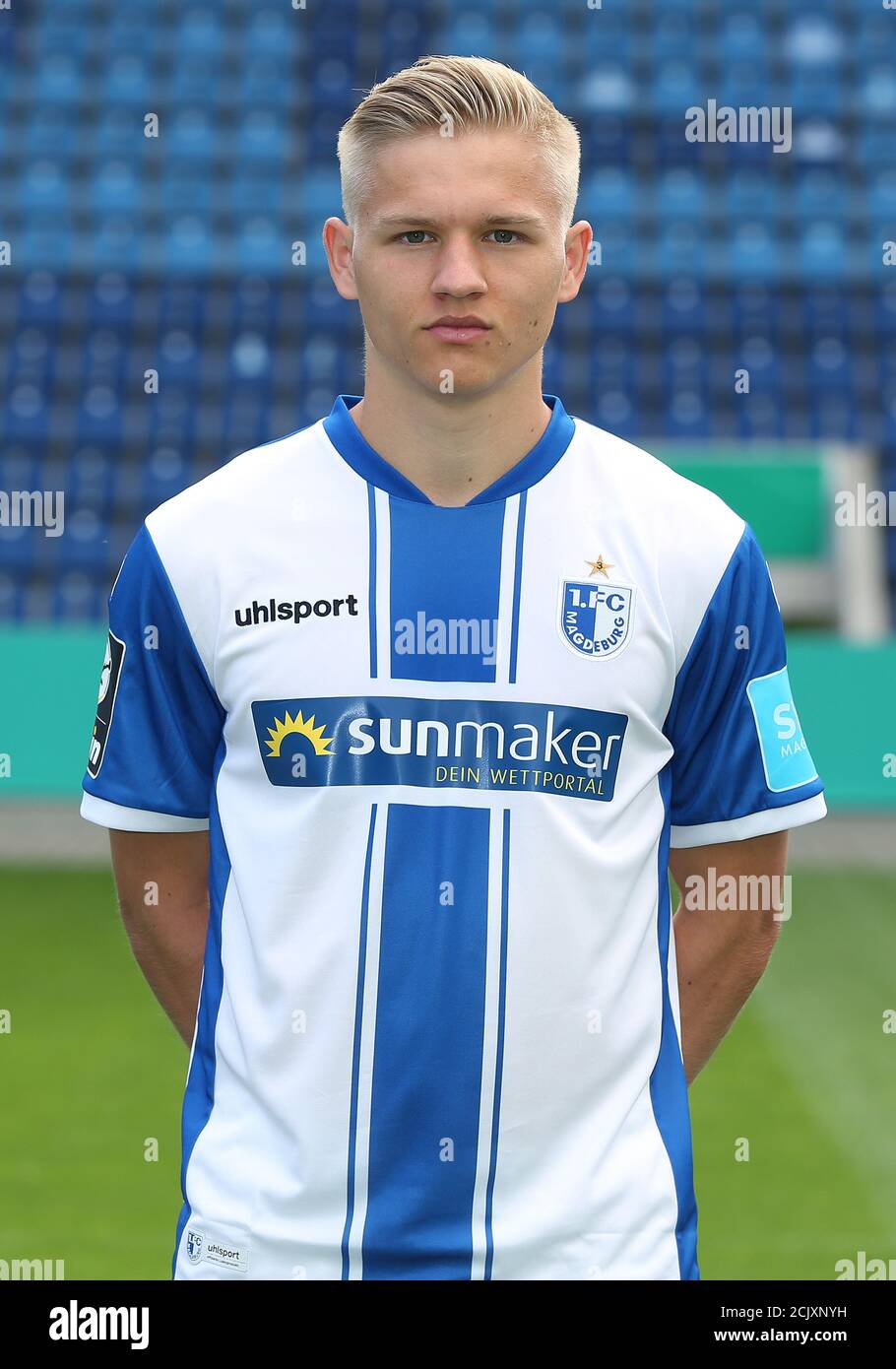 Magdeburg Germany 10th Sep Football 3rd League Official Photo Shoot Of The 1st Fc Magdeburg Andreas Muller Credit Ronny Hartmann Dpa Zentralbild Dpa Alamy Live News Stock Photo Alamy