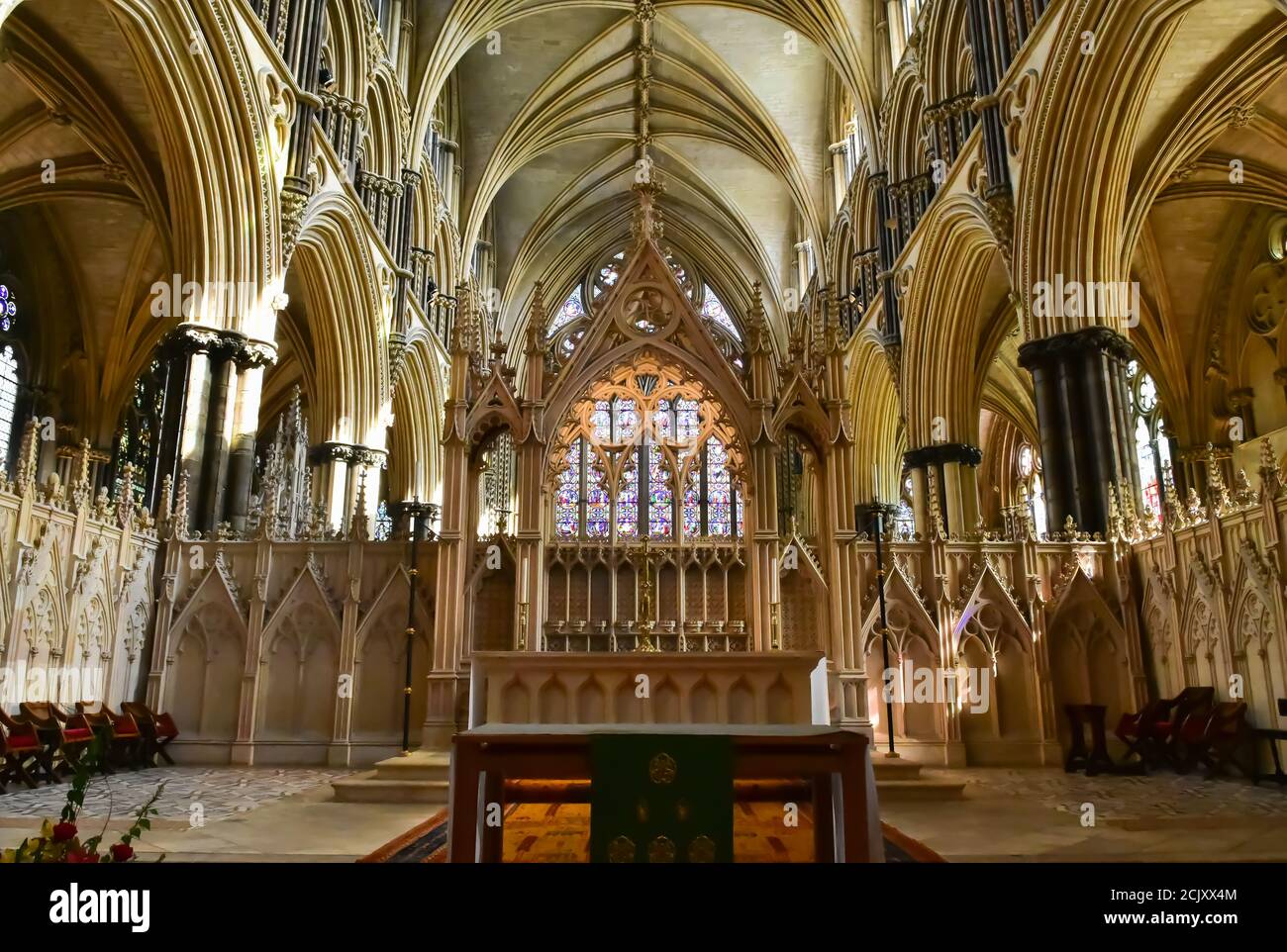 Tudor building in lincoln hi-res stock photography and images - Alamy