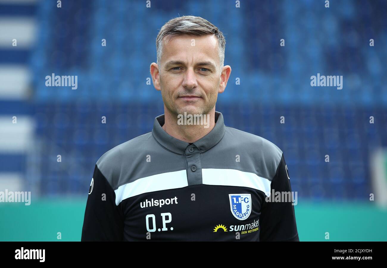 Magdeburg, Germany. 10th Sep, 2020. Soccer, 3rd league, official photo  shooting of the 1. FC Magdeburg team doctor Oliver Poranzke Credit: Ronny  Hartmanndpa-ZentralbilddpaAlamy Live News Stock Photo - Alamy