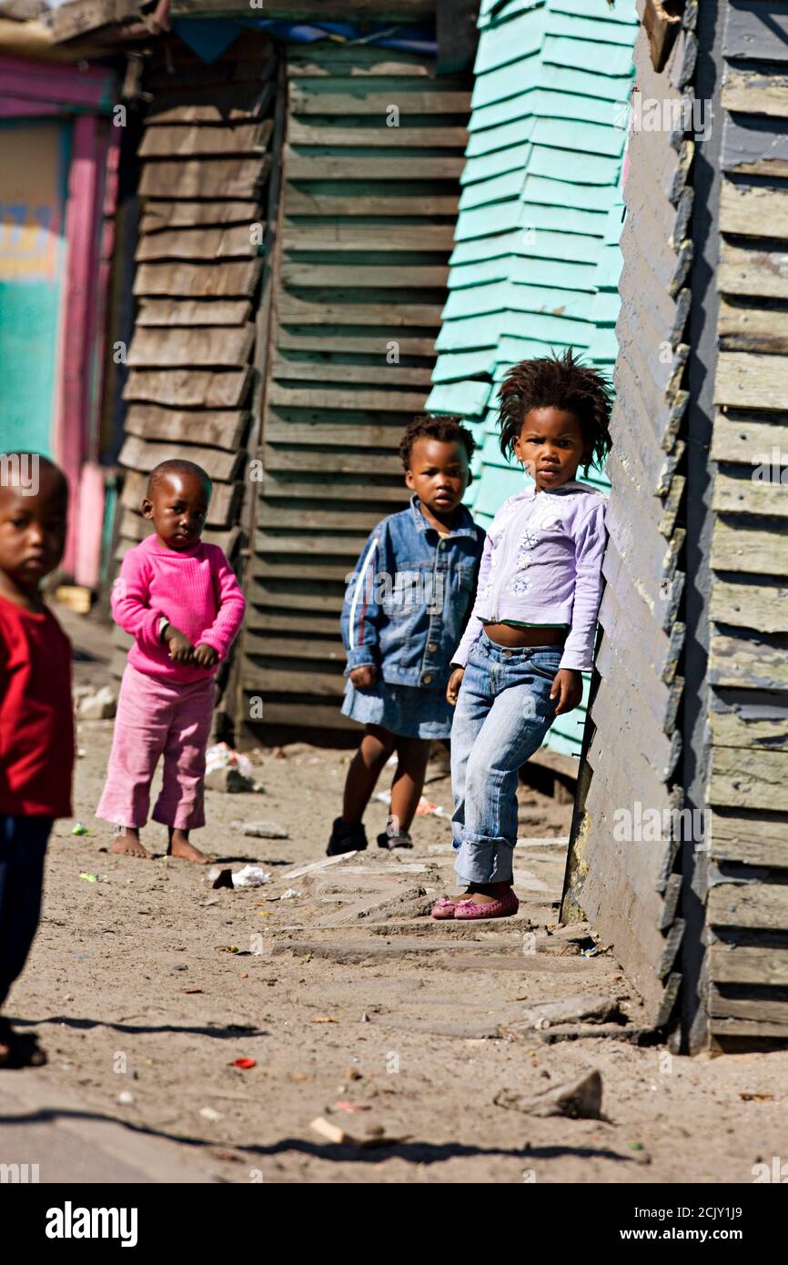 Children of the township hi-res stock photography and images - Alamy