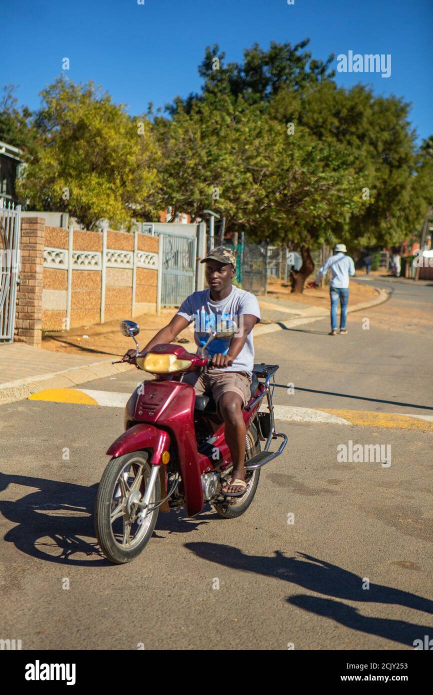 African scooter south africa hi-res stock photography and images - Alamy