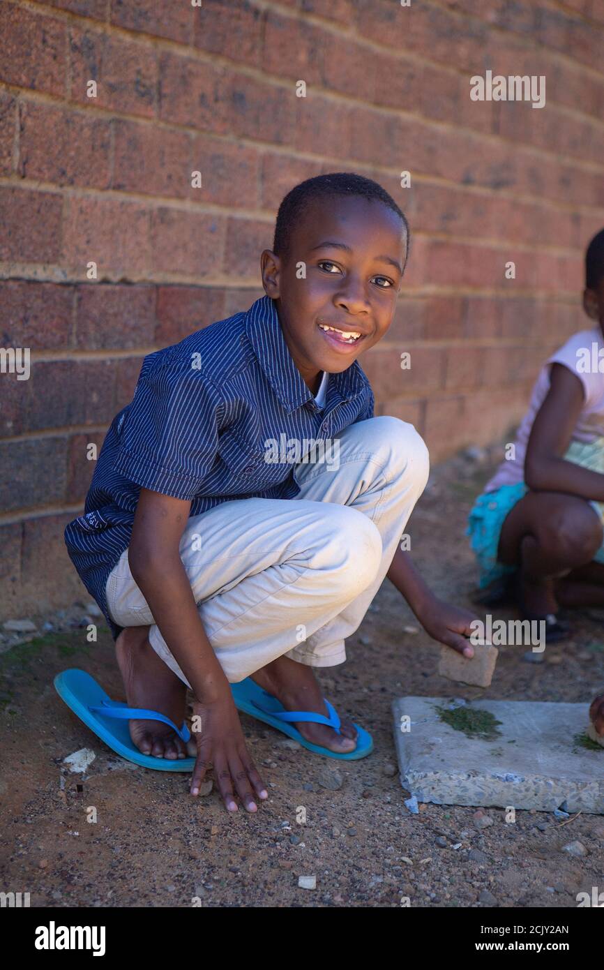 Happy poor african boy hi-res stock photography and images - Page 2 - Alamy