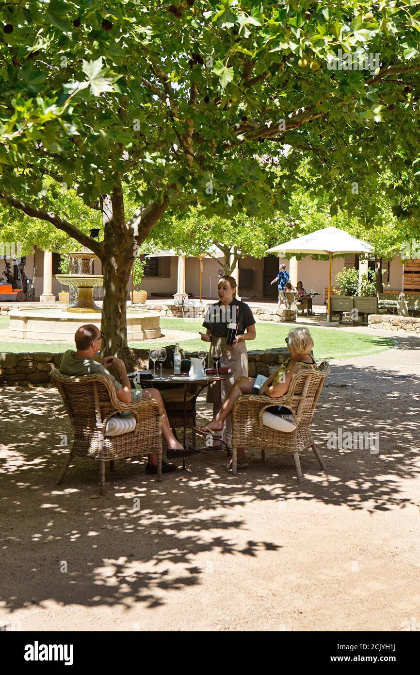 Waterford Wine Estate, Stellenbosch, Cape Town, South Africa Stock Photo