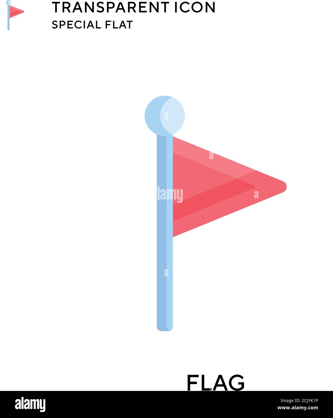 Flag vector icon. Flat style illustration. EPS 10 vector Stock Vector ...