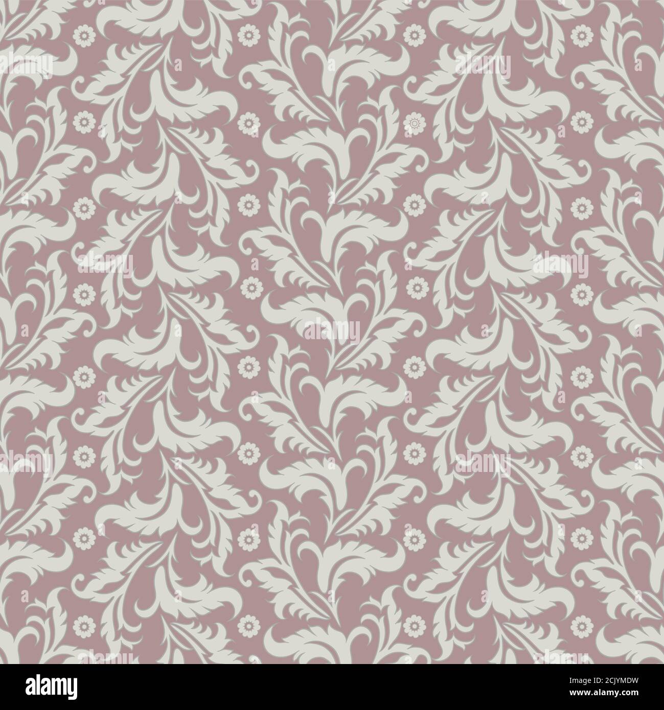Vintage floral seamless pattern. Vector wallpaper Stock Vector Image ...