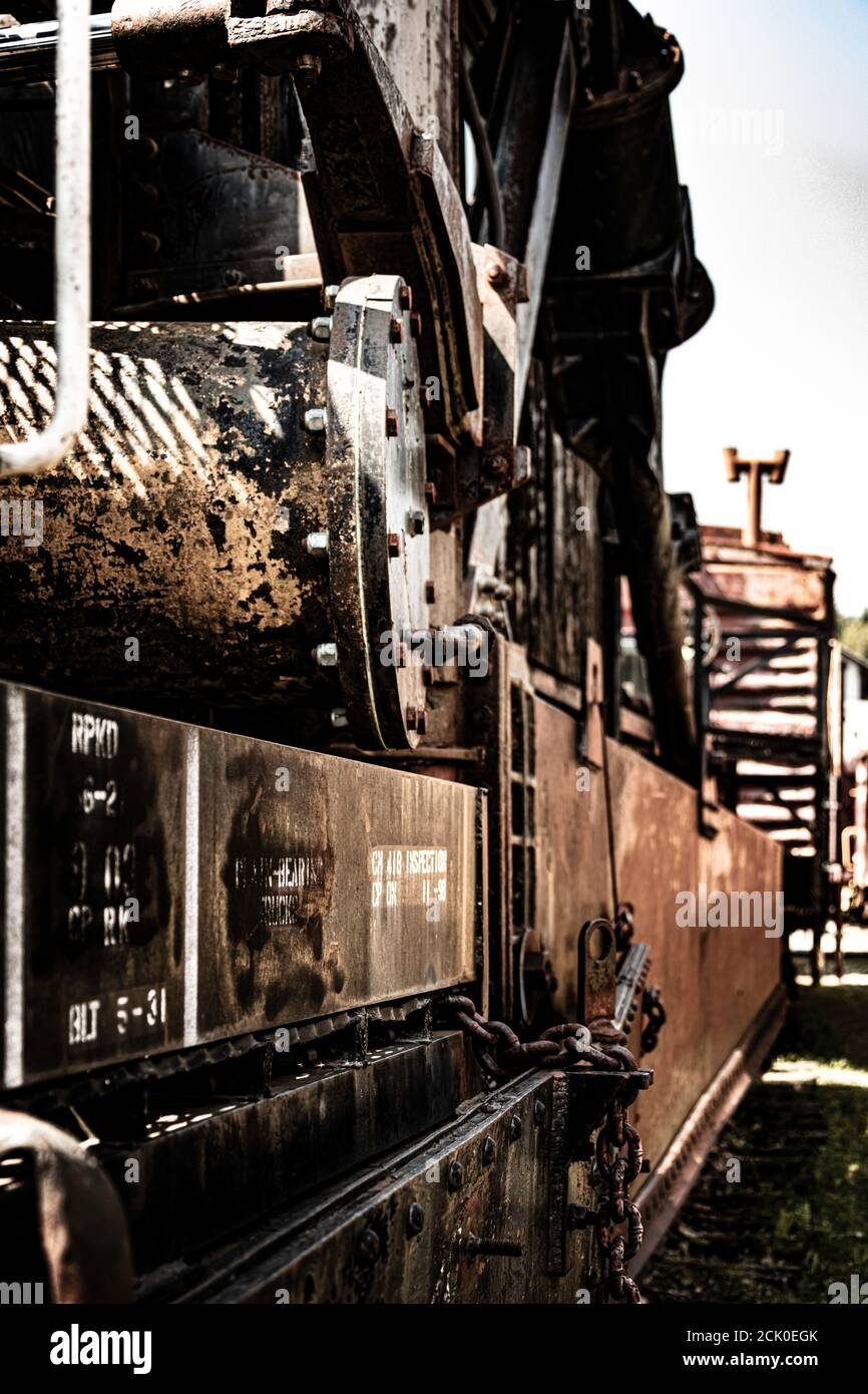 Rail artifacts hi-res stock photography and images - Alamy