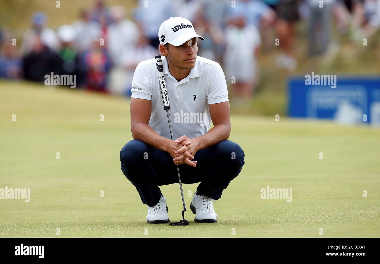 Golf European Tour Irish Open Ballyliffin Golf Club Ballyliffin Ireland July 7 2018 Sweden S Joakim Lagergren During The Third Round Action Images Via Reuters Craig Brough Stock Photo Alamy