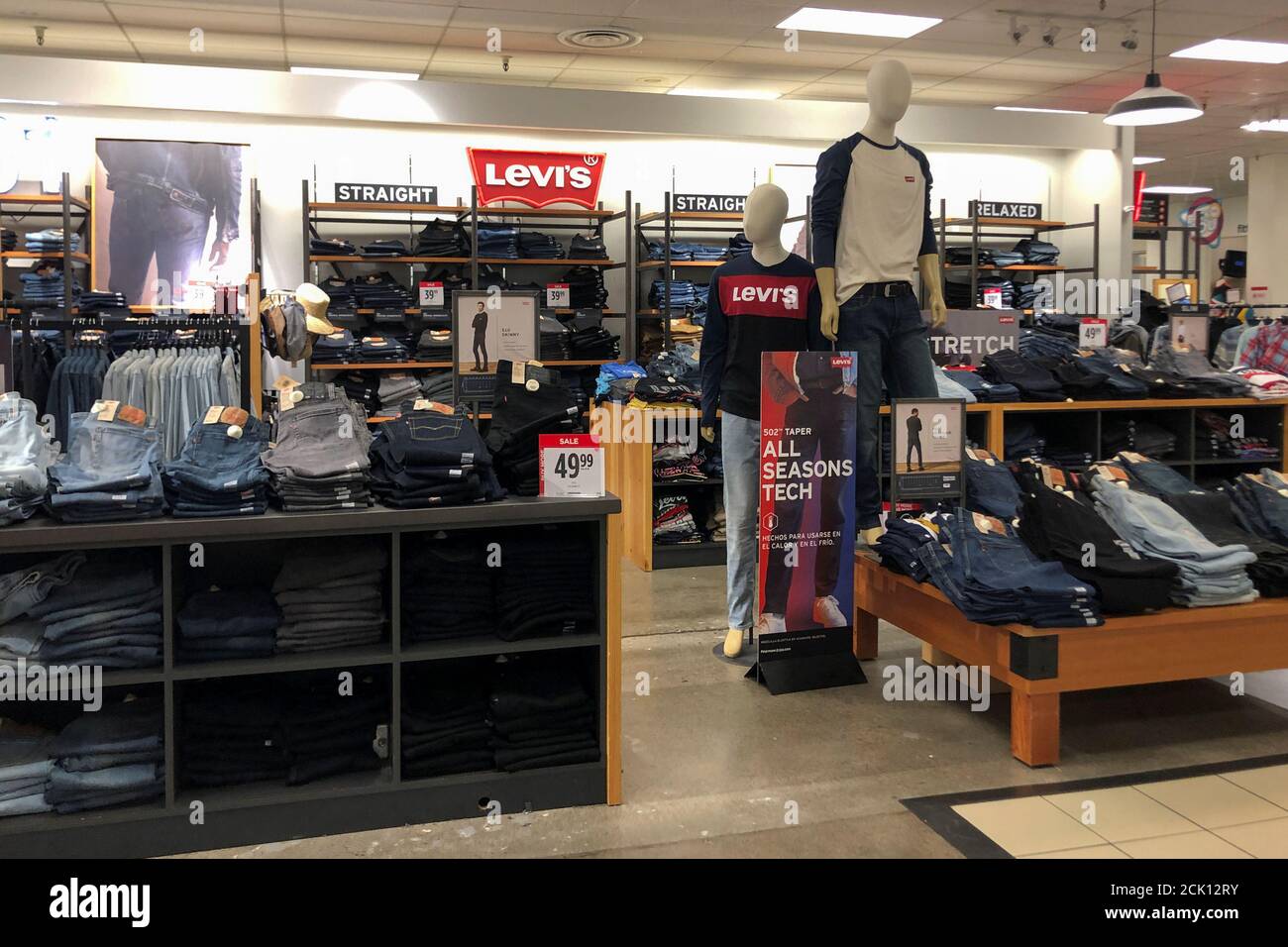 Levi's men clothing is pictured inside a JC Penney store in Oceanside, California, ., July 31, 2019. Picture taken July 31, 2019. REUTERS/Mike Blake Stock Photo - Alamy Levi's men clothing is pictured inside a JC Penney store in Oceanside, California, ., July 31, 2019. Picture taken July 31, 2019. REUTERS/Mike Blake Stock Photo - Alamy