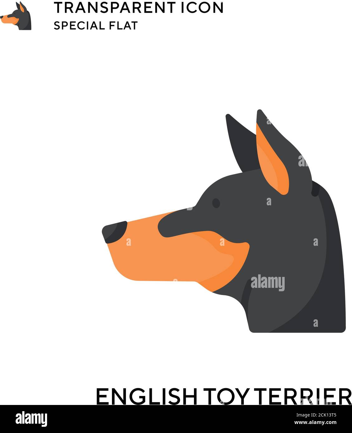 Black russian terrier vector vectors hi-res stock photography and ...