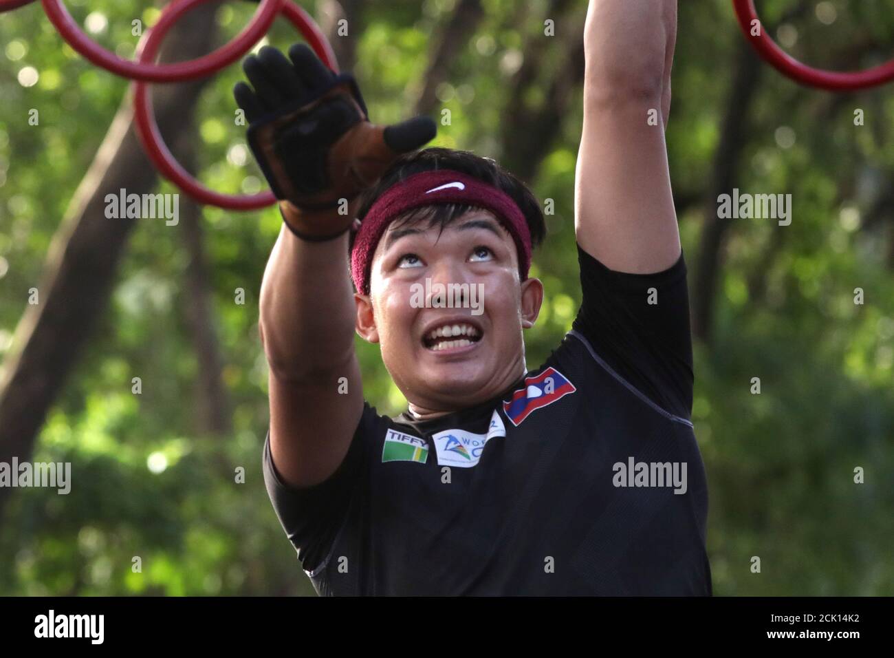 Southeast Asian Games - Obstacle Course Race - Filinvest City, Muntinlupa,  Philippines - December 4, 2019 Laos athlete in action during the mixed  relay REUTERS/Ann Wang Stock Photo - Alamy