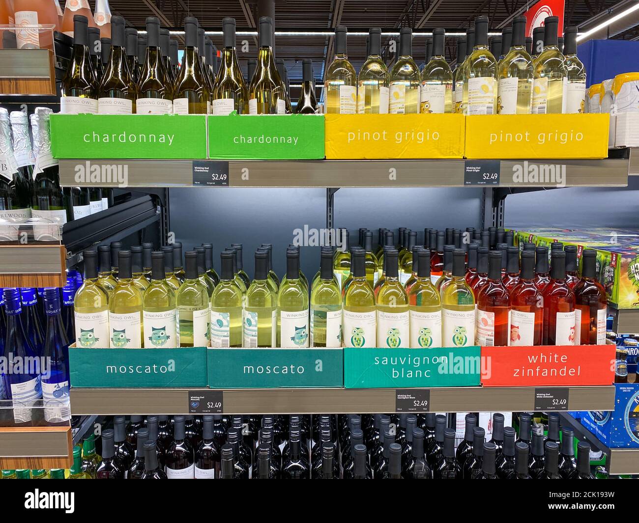 Wine rack aldi shop