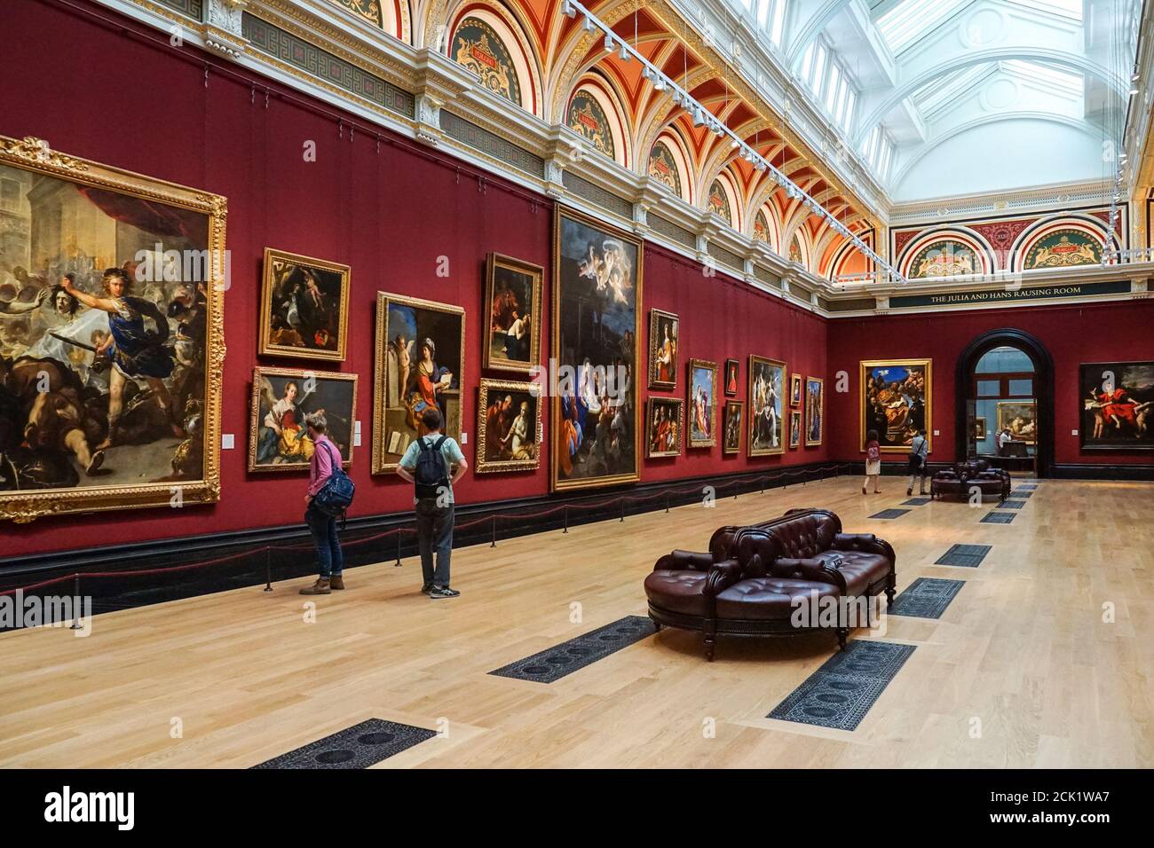 The National Gallery in London, England United Kingdom UK Stock Photo