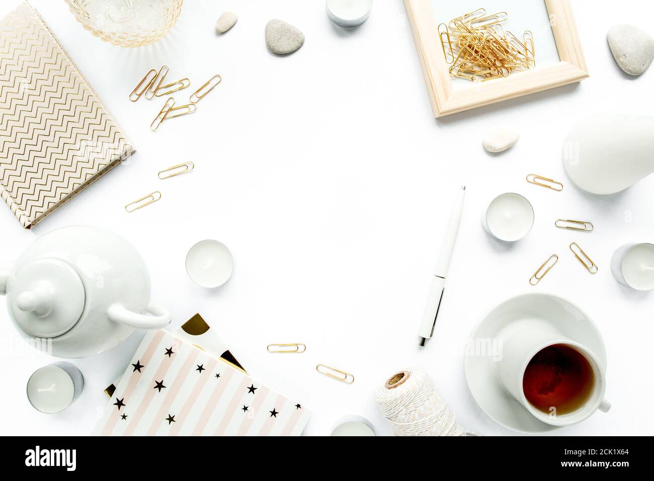 Top view plant glasses Cut Out Stock Images & Pictures - Alamy