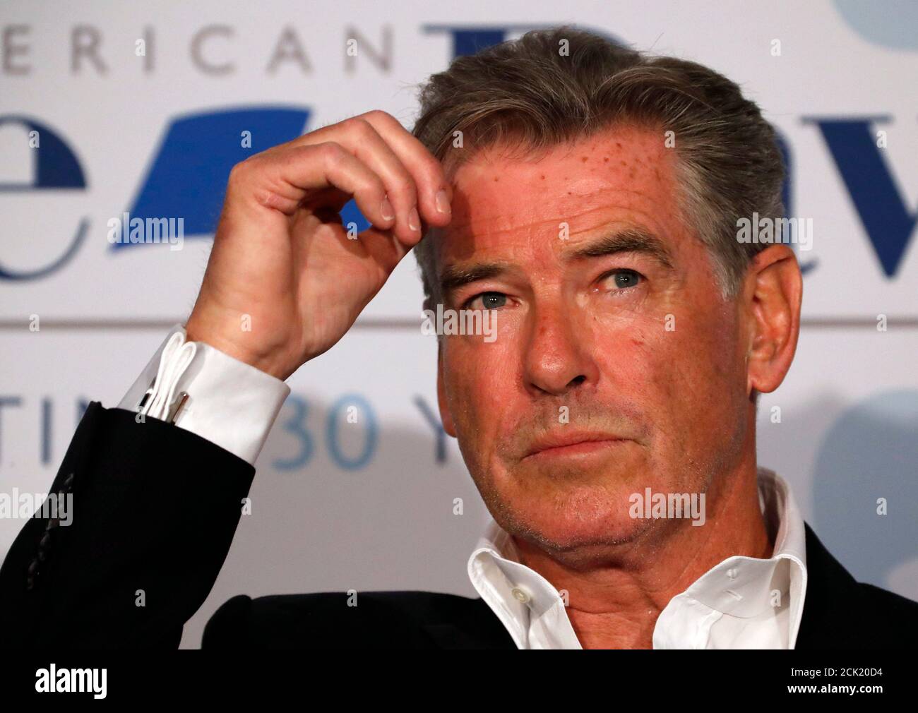 Pierce brosnan cannes film festival hires stock photography and images