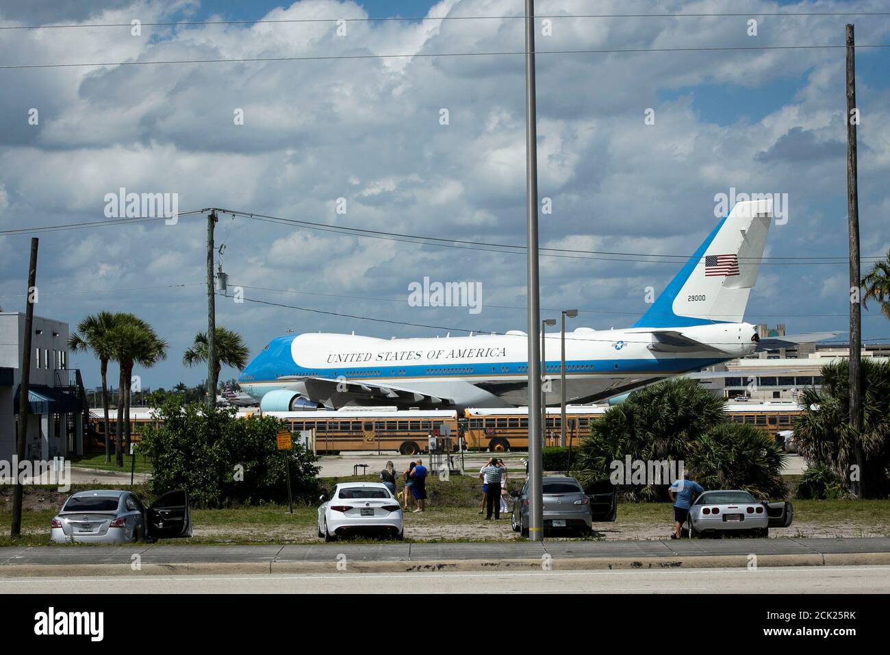 Air Force One Parked High Resolution Stock Photography And Images Alamy