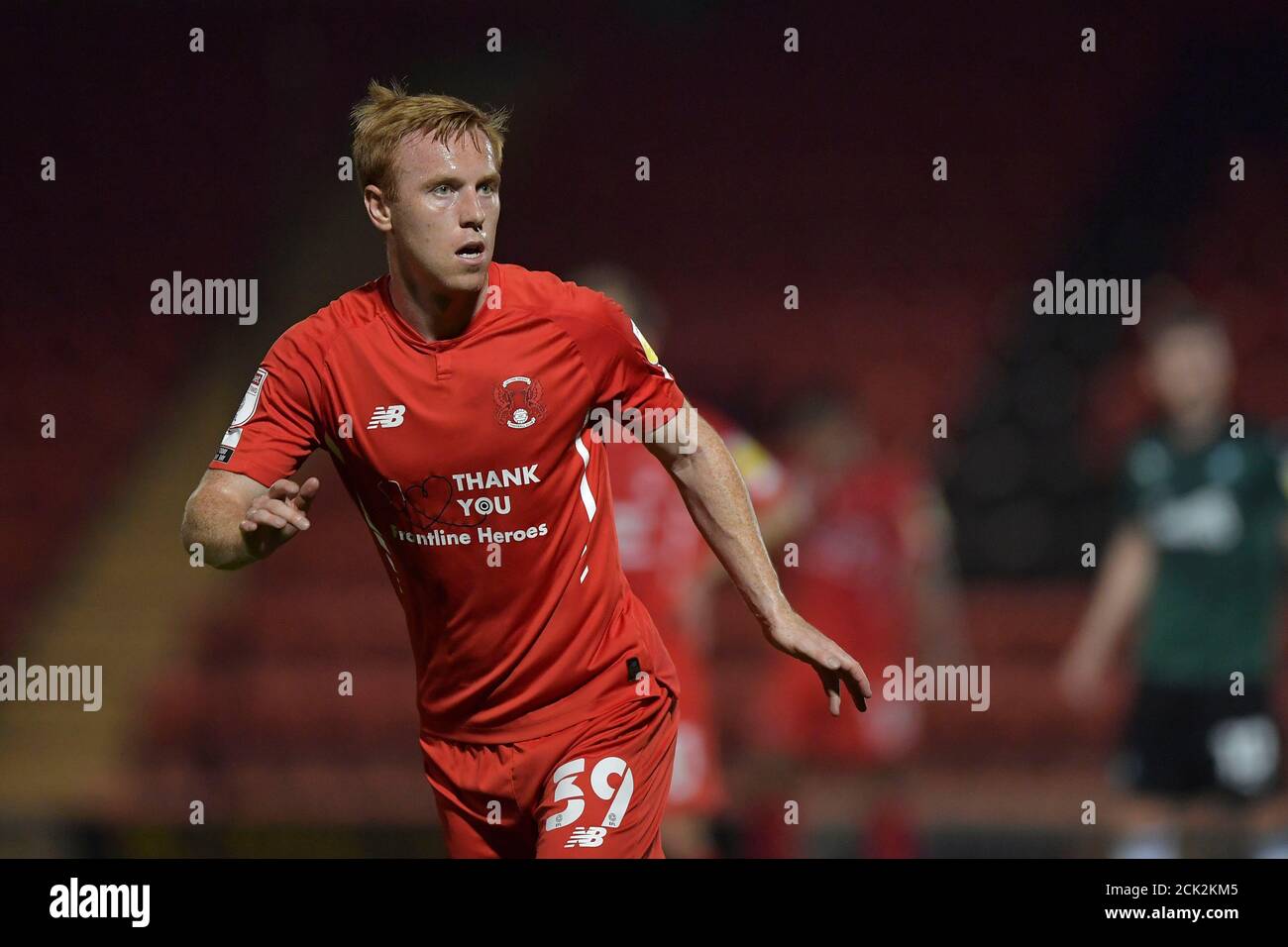 London, UK. 15th Sep, 2020. Danny Johnson of Leyton Orient during the Carabao Cup second round match between Leyton Orient and Plymouth Argyle at the Matchroom Stadium, London, England on 15 September 2020. Photo by Vince Mignott/PRiME Media Images. Credit: PRiME Media Images/Alamy Live News Stock Photo
