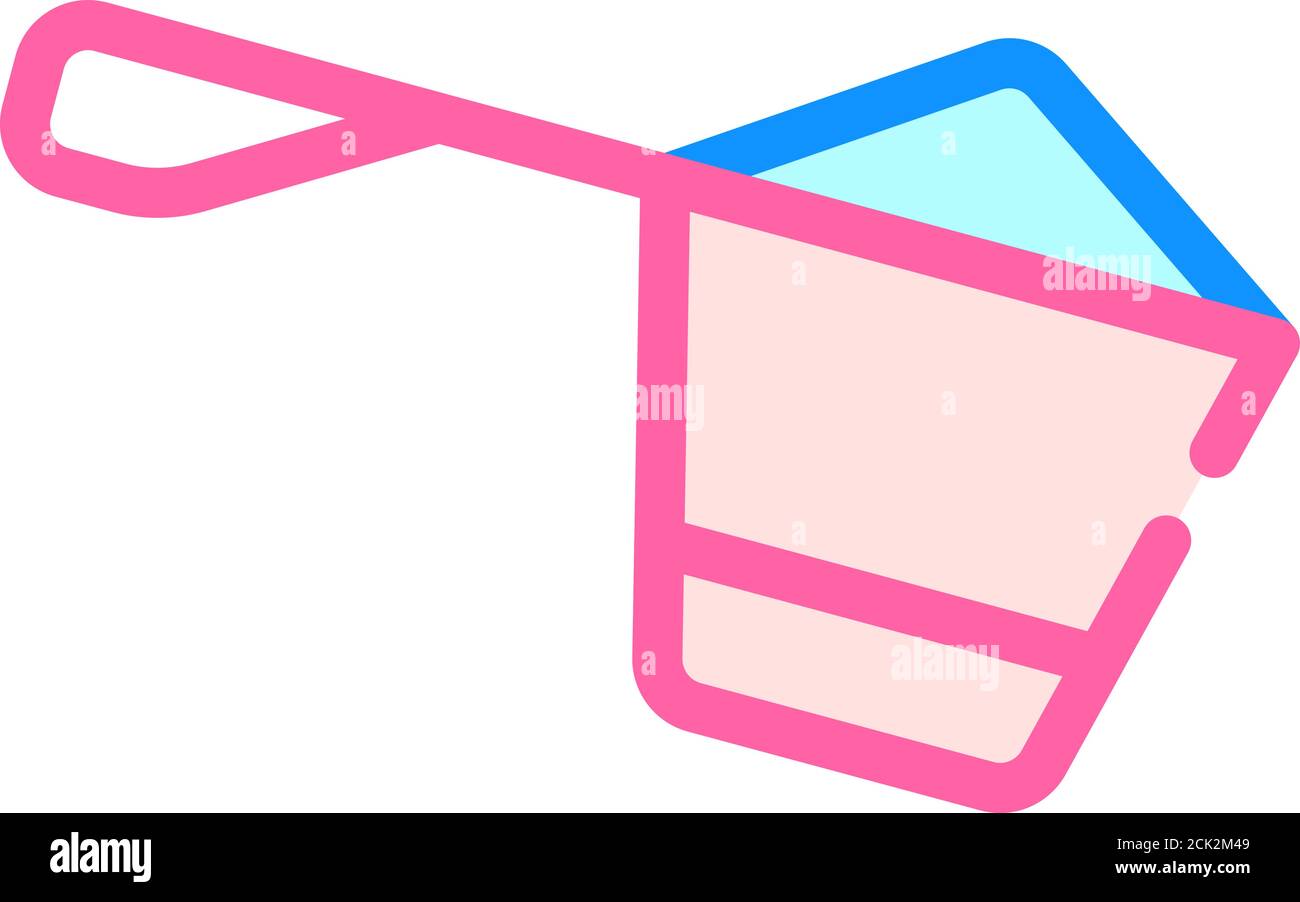 protein spoon color icon vector symbol illustration Stock Vector Image ...