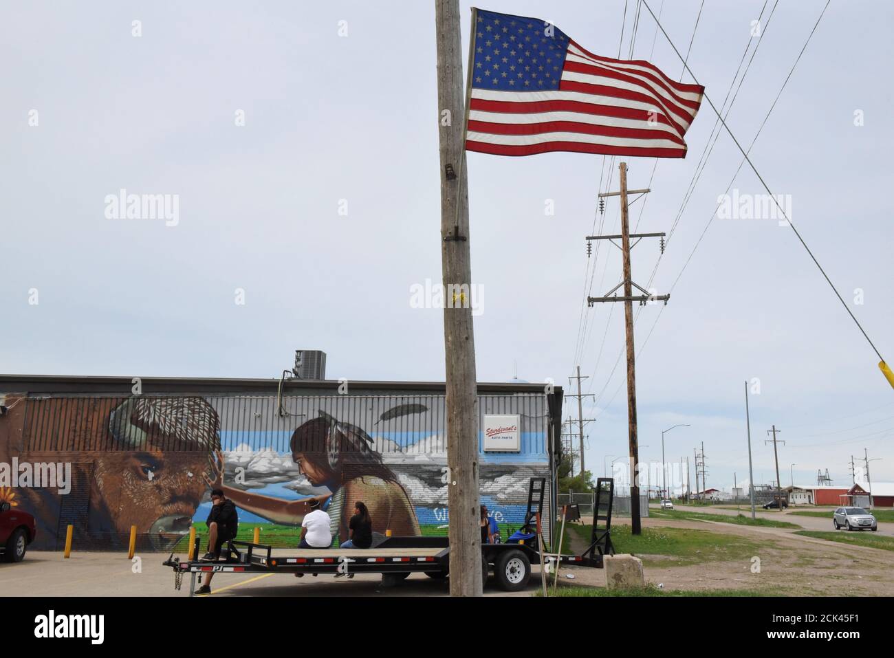 Native american reservation south dakota hires stock photography and